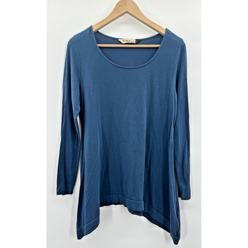 Chalet Et Ceci Boho Asymmetrical Top Small Lagenlook Artsy Lounge Everyday Wear